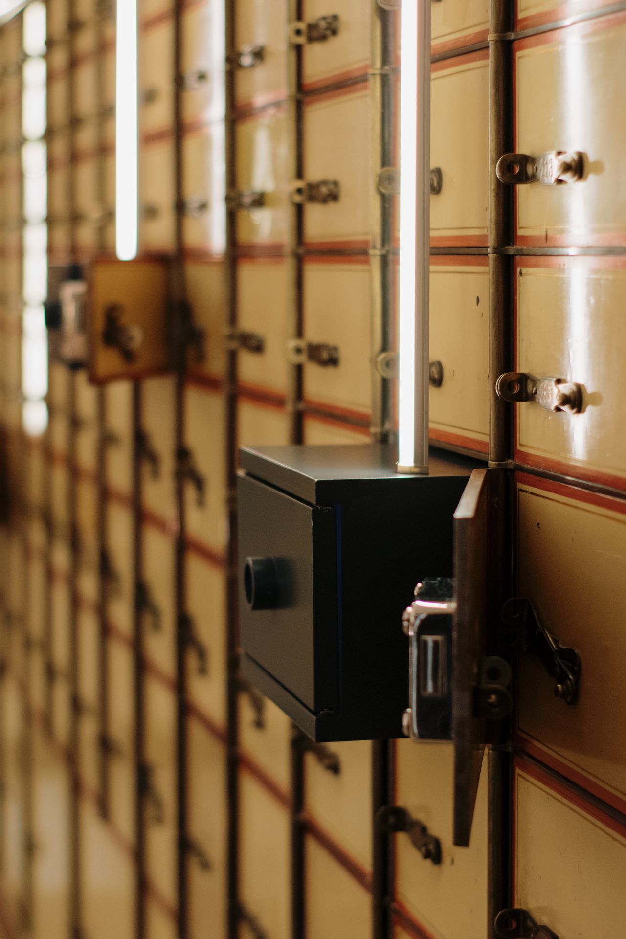 Bank vault door