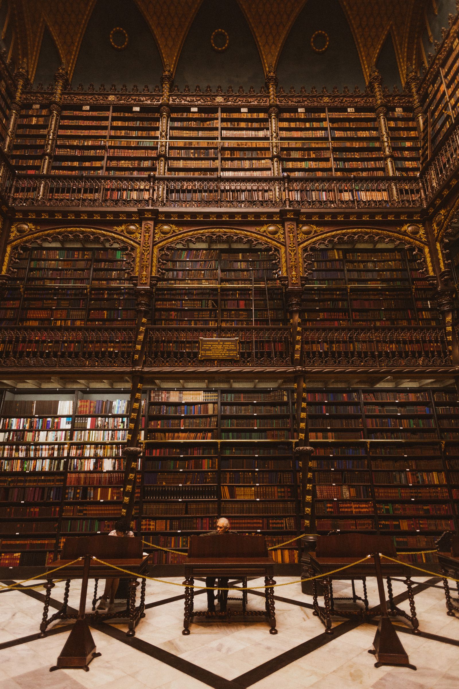 Grand library hall
